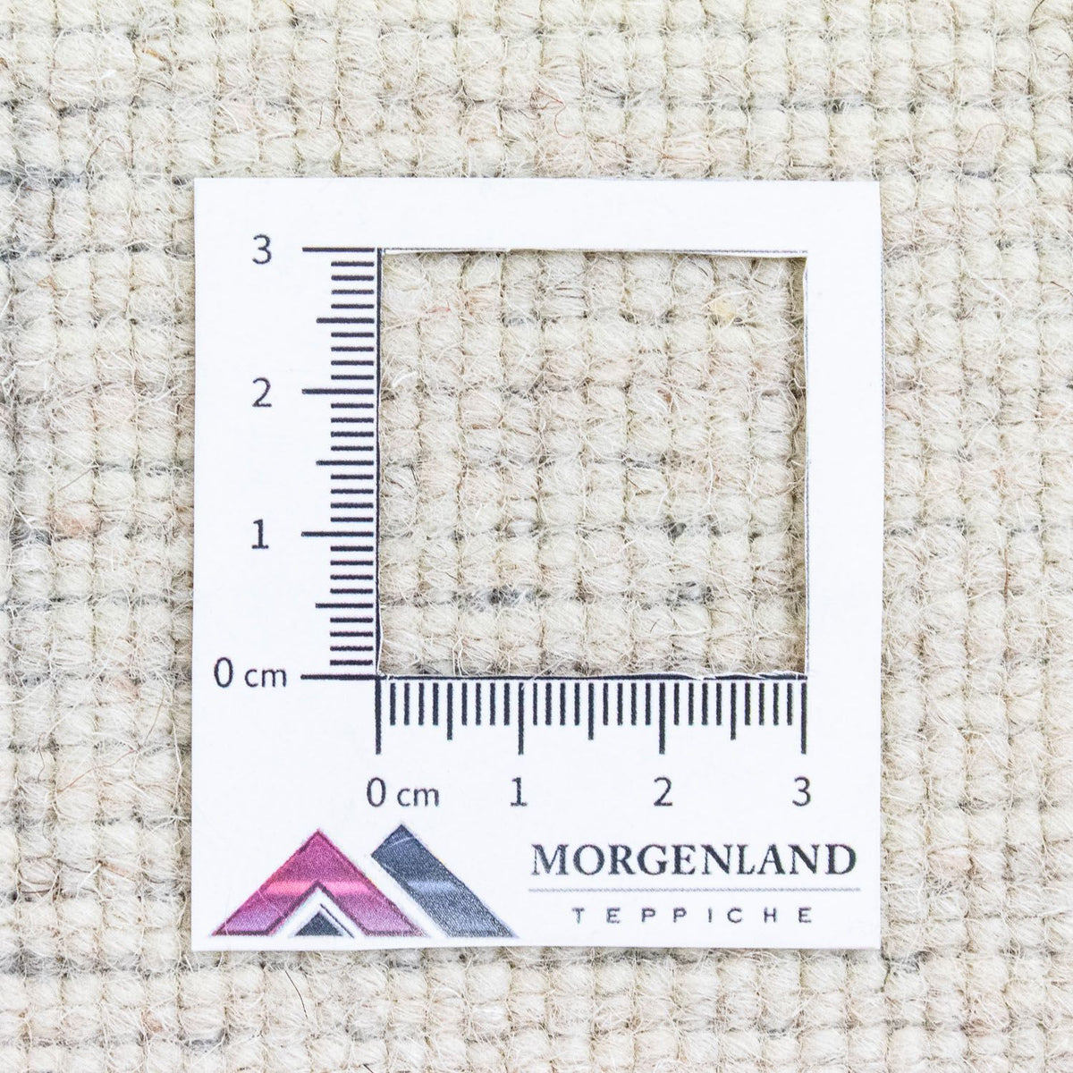 Tapis en laine - 197 x 144 cm - naturel