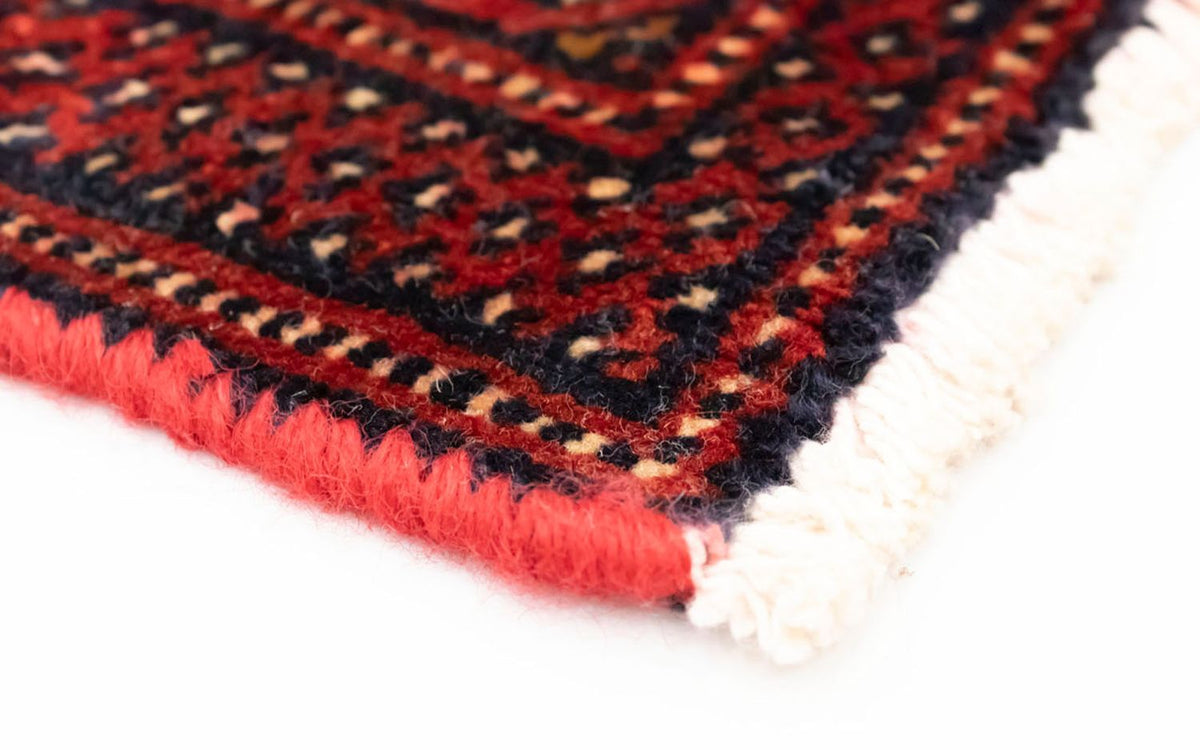 Tapis de couloir Tapis Turkaman - 100 x 50 cm - rouge