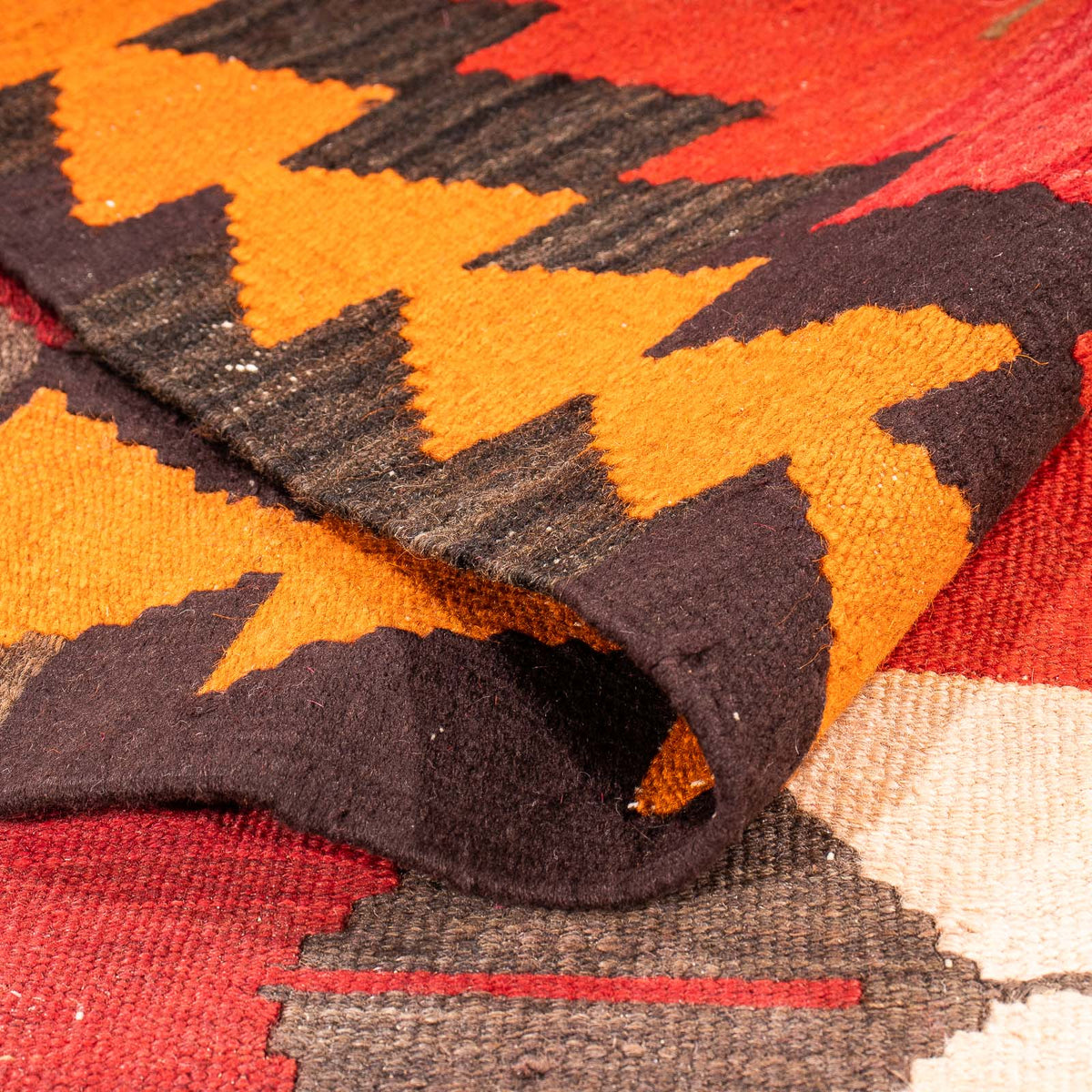 Tapis Kelim - Vieux - 310 x 165 cm - multicolore