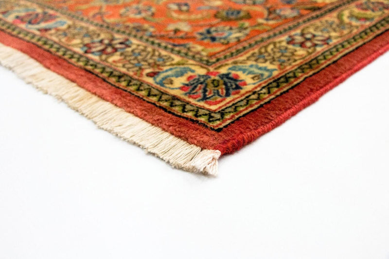 Tapis de couloir Tapis persan - Ghom - 213 x 70 cm - orange
