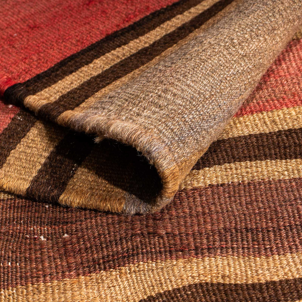 Tapis Kelim - Vieux - 213 x 155 cm - multicolore