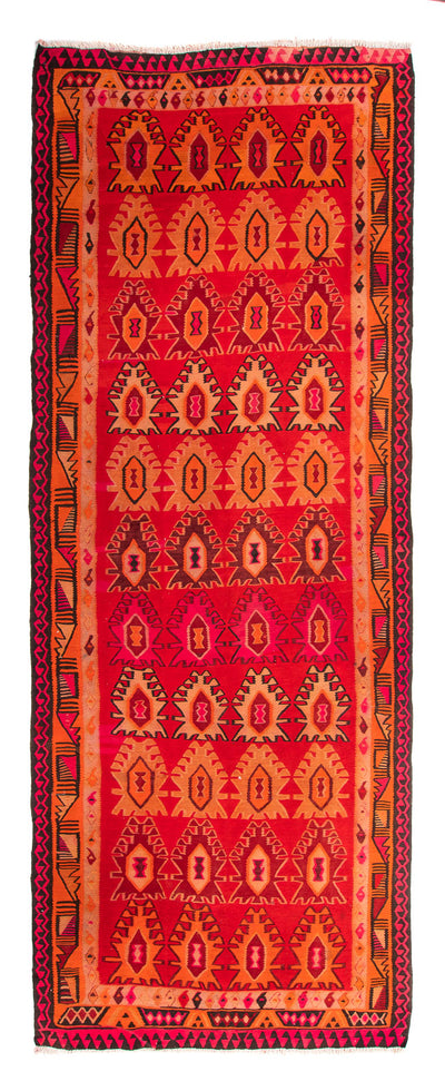 Kilim ancien Tapis 155x395cm