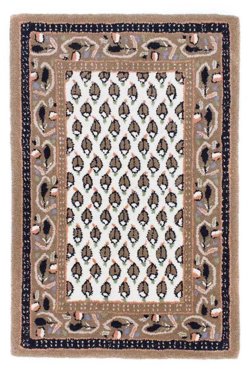 Tapis en laine - 90 x 60 cm - beige