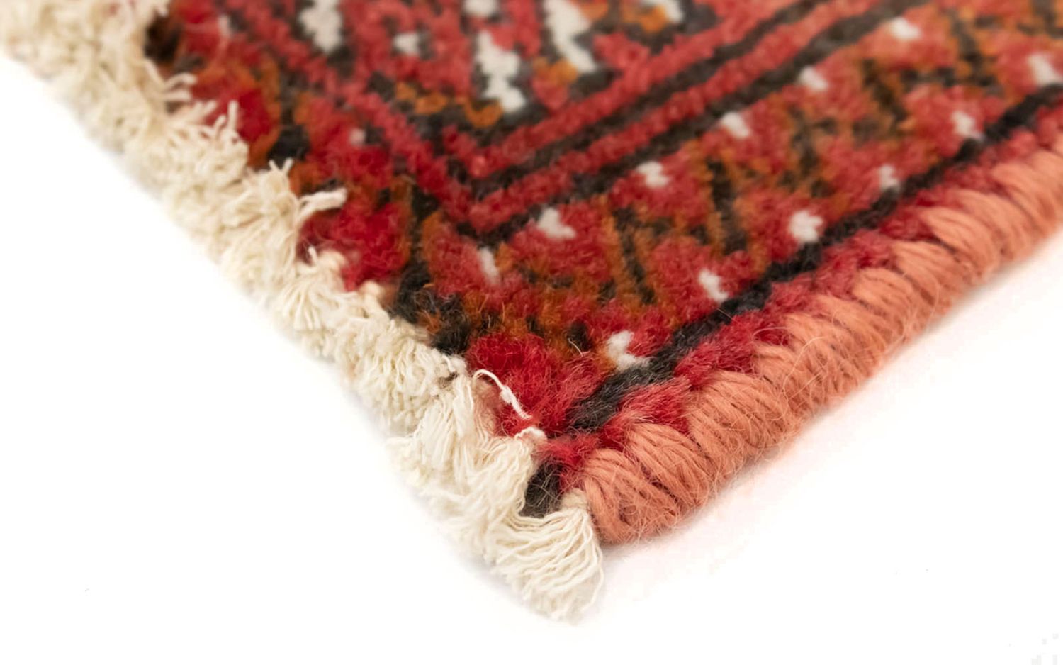 Tapis de couloir Tapis Turkaman - 100 x 50 cm - rouge