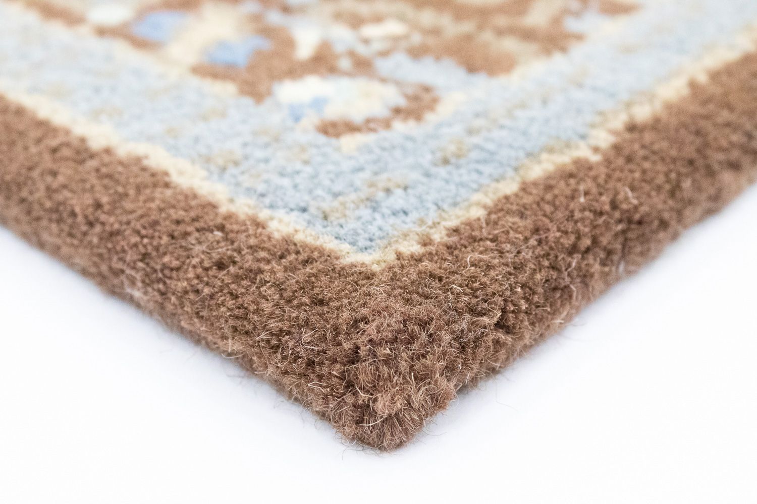 Tapis en laine - 88 x 59 cm - beige