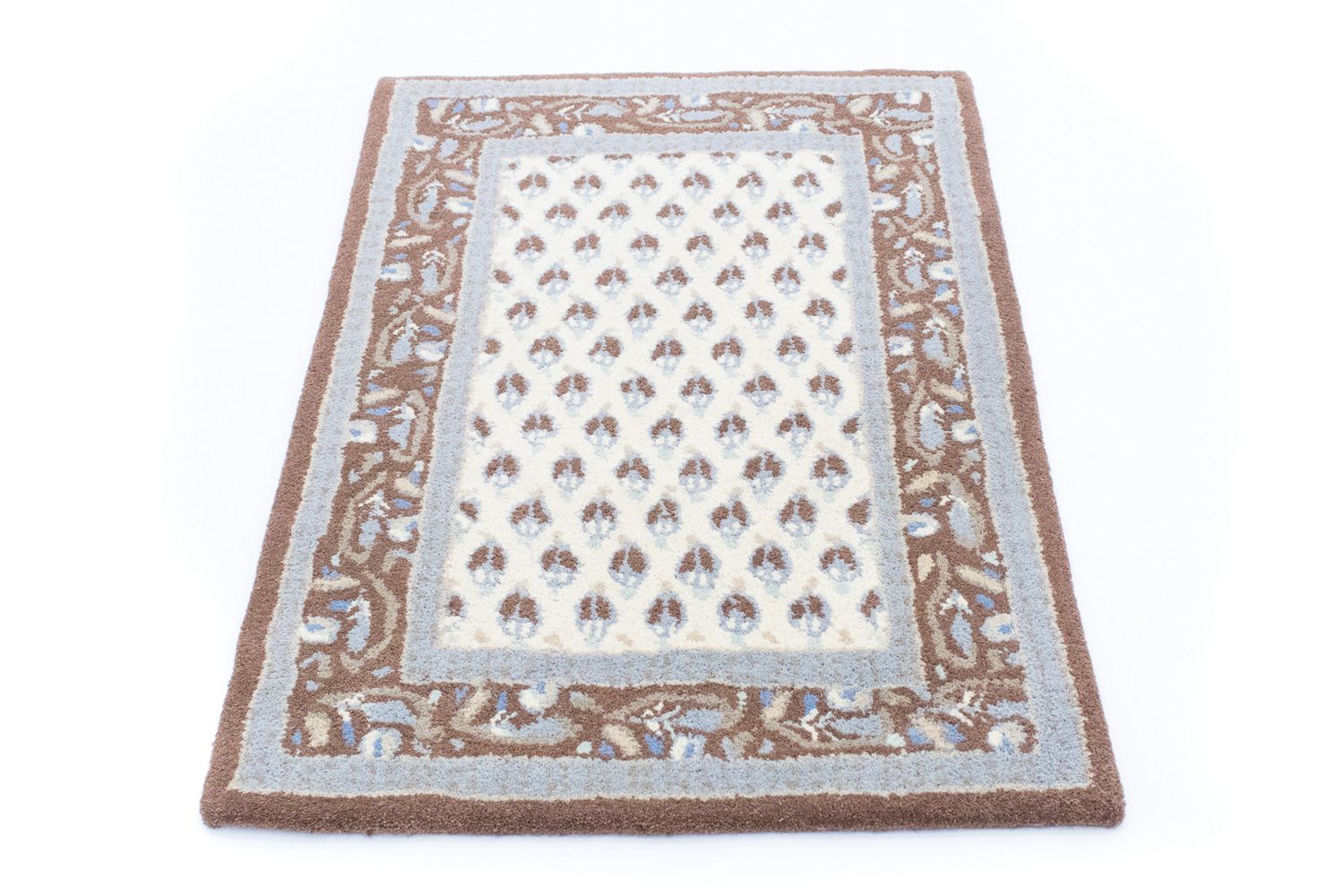 Tapis en laine - 88 x 59 cm - beige