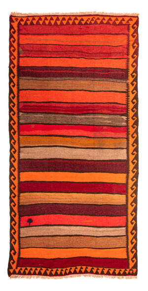Tapis Kelim - Vieux - 300 x 160 cm - multicolore