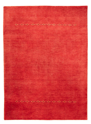 Tapis Gabbeh - Loribaft Softy - 242 x 171 cm - rouge foncé
