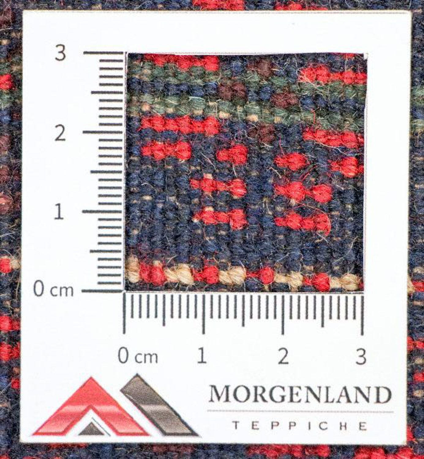 Tapis Belutsch - 125 x 74 cm - rouge