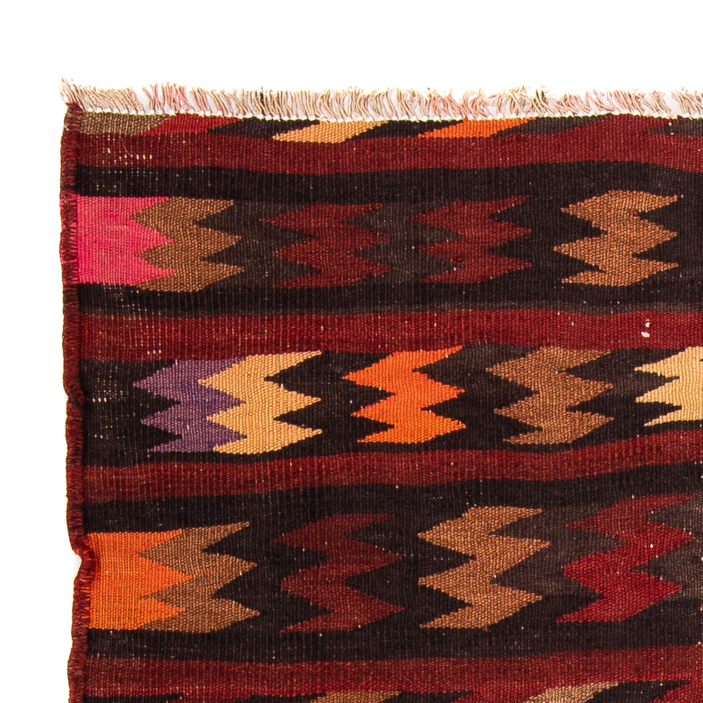 Kilim ancien Tapis 100x110cm