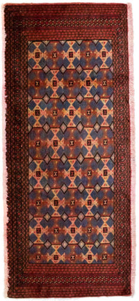 Tapis Turkaman 130x60cm - Tapis persan – product image
