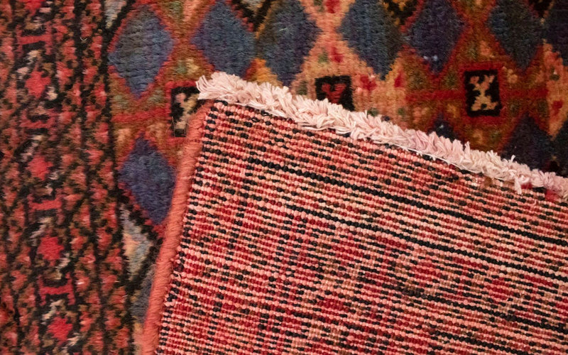 Tapis Turkaman - 130 x 60 cm - rouge