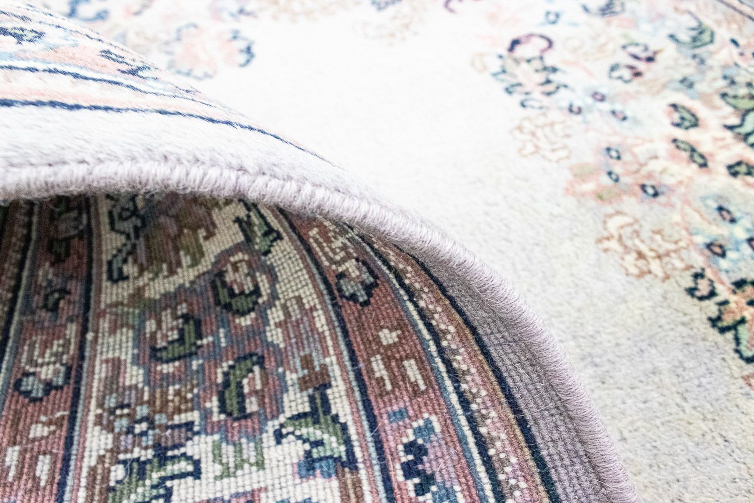 Tapis oriental - 196 x 138 cm - beige