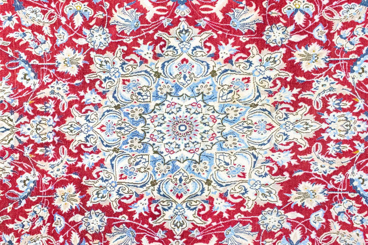 Tapis persan - Nain - Royal - 337 x 199 cm - rouge