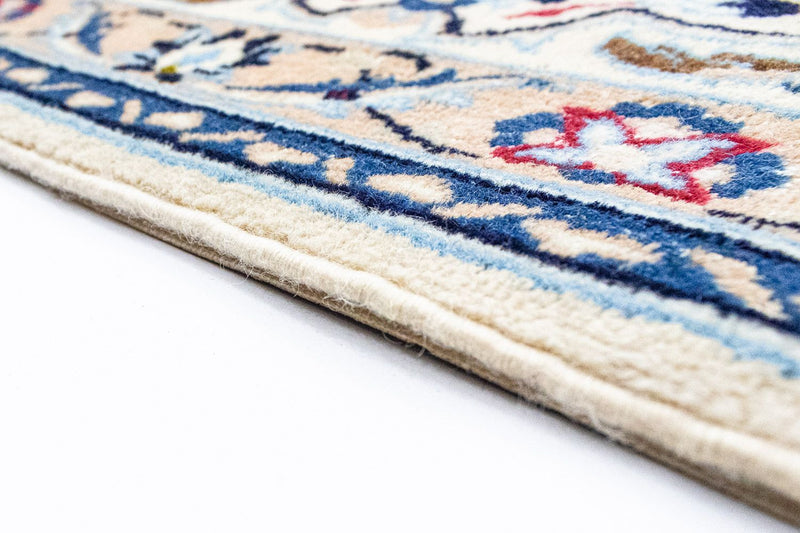 Tapis persan - Nain - Royal - 302 x 207 cm - bleu foncé