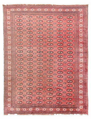 Tapis Turkaman - 268 x 195 cm - rose