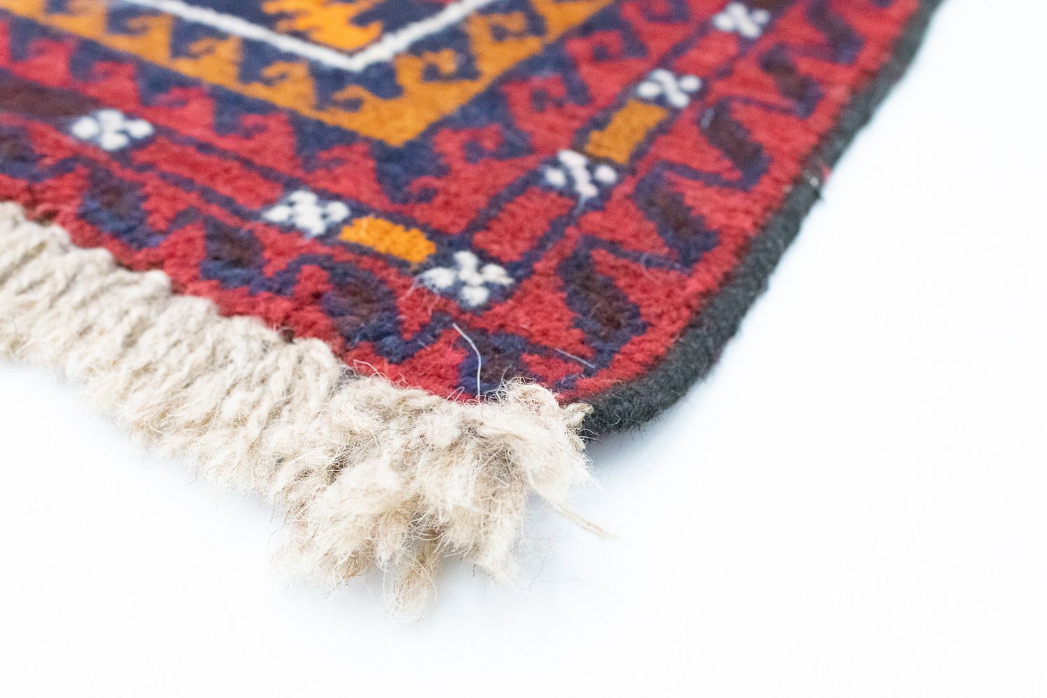 Tapis Belutsch - 132 x 76 cm - bleu