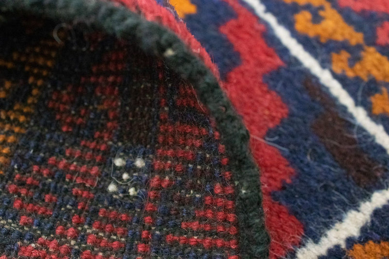 Tapis Belutsch - 132 x 76 cm - bleu