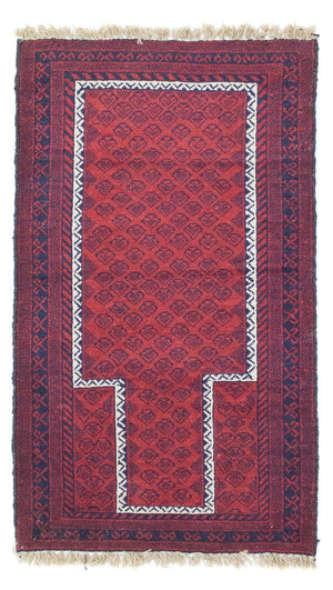 Tapis Belutsch - 135 x 79 cm - rouge