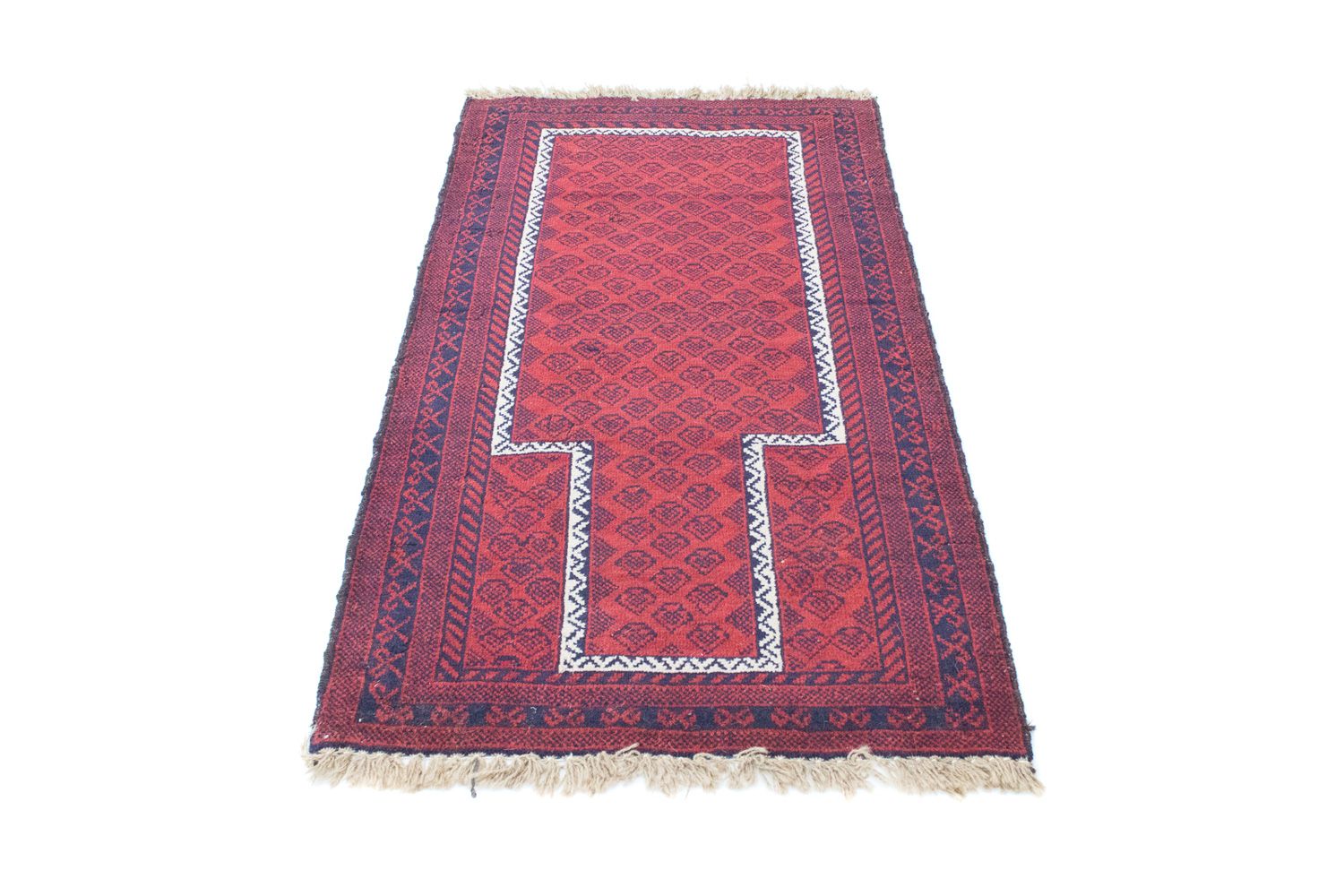 Tapis Belutsch - 135 x 79 cm - rouge