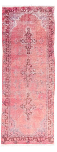 Tapis de couloir Tapis persan - Nomadic - 300 x 125 cm - rose