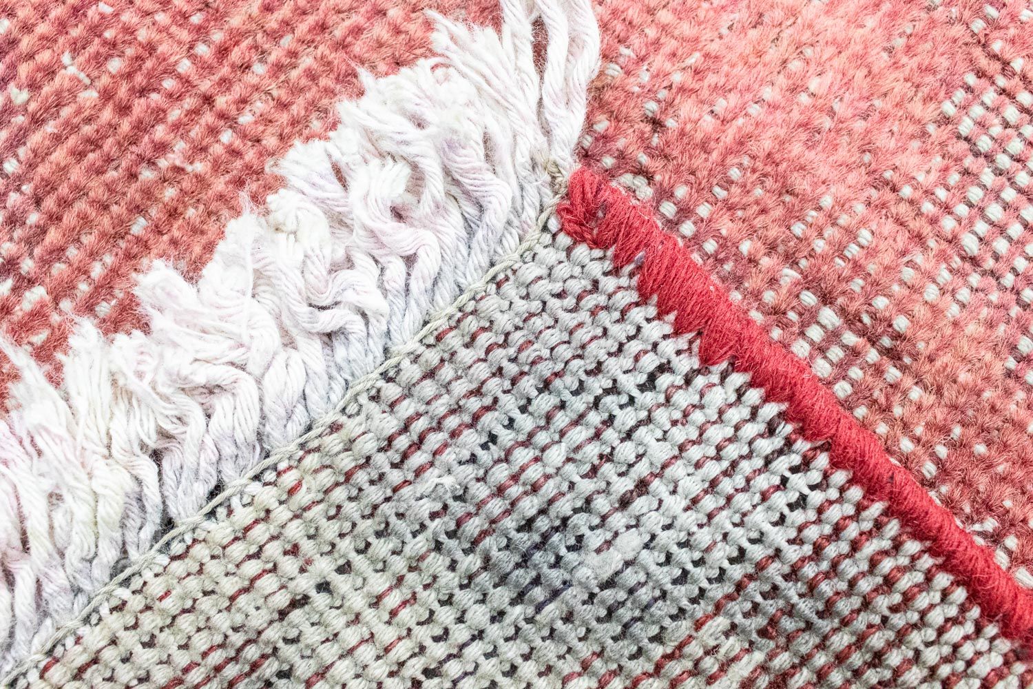 Tapis de couloir Tapis persan - Nomadic - 300 x 125 cm - rose