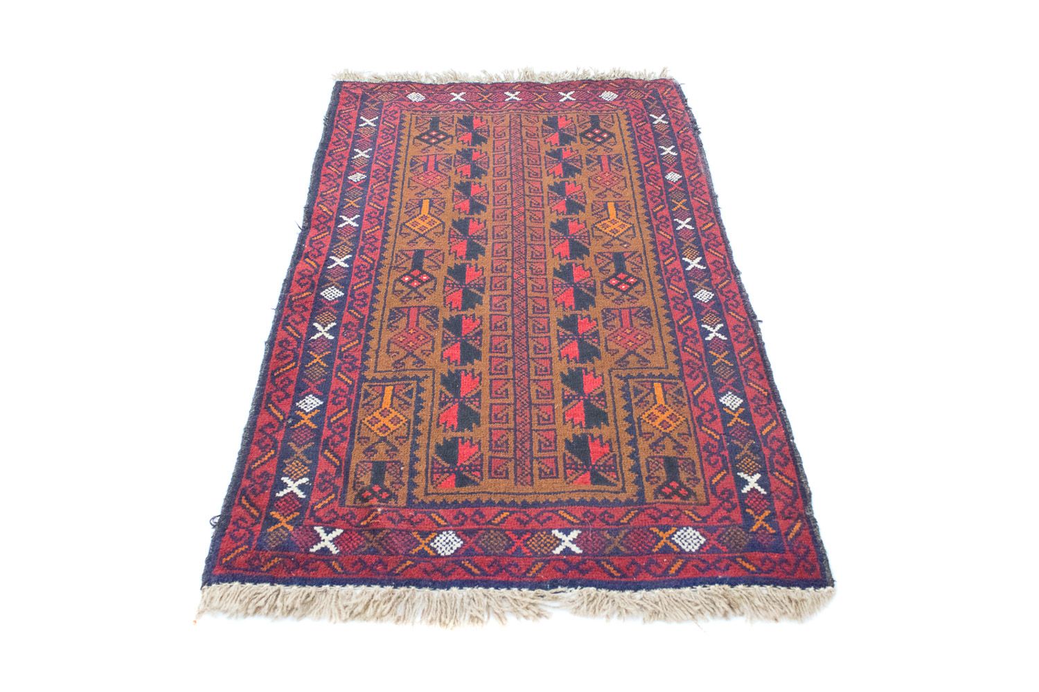 Tapis Belutsch - 140 x 86 cm - marron