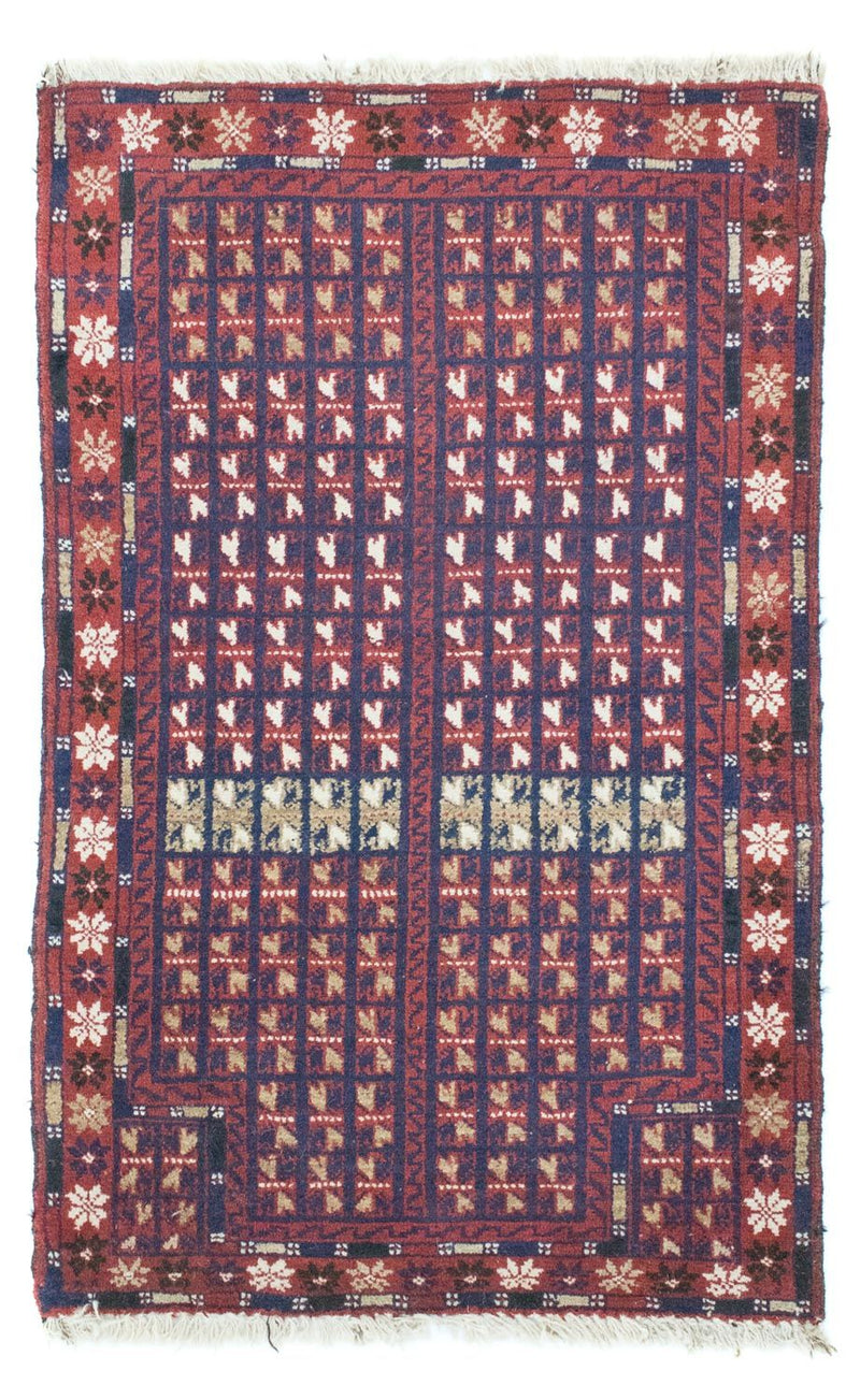 Tapis Belutsch - 136 x 82 cm - marron