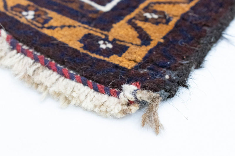 Tapis Belutsch - 110 x 69 cm - bleu