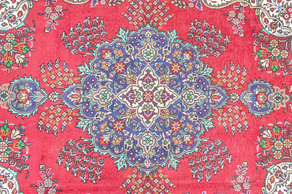 Tapis persan - Tabriz - 287 x 185 cm - rouge