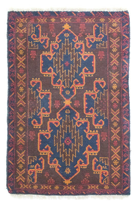 Tapis Belutsch - 131 x 87 cm - marron