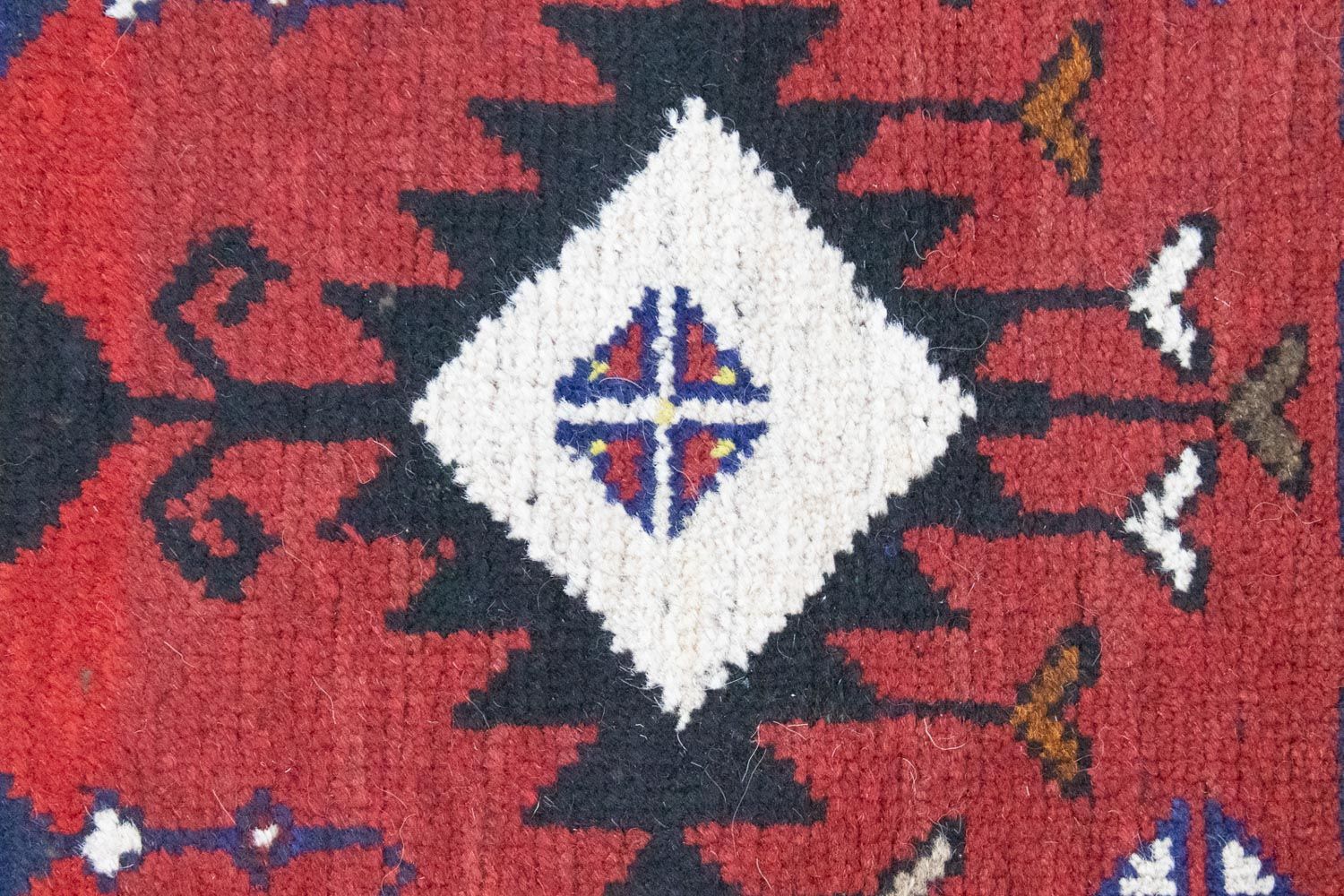 Tapis Belutsch - 128 x 77 cm - rouge