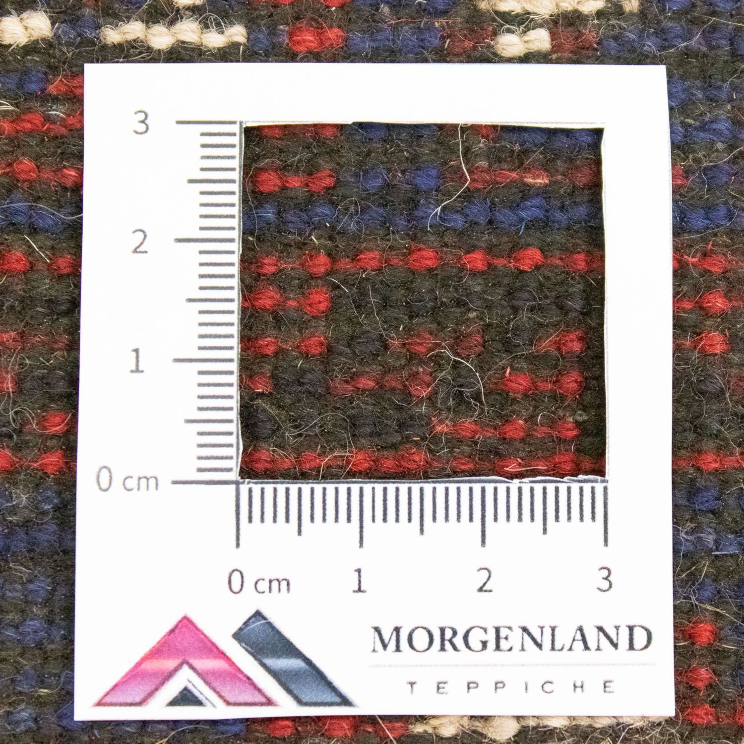Tapis Belutsch - 128 x 77 cm - rouge