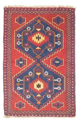 Tapis Belutsch - 124 x 77 cm - rouge