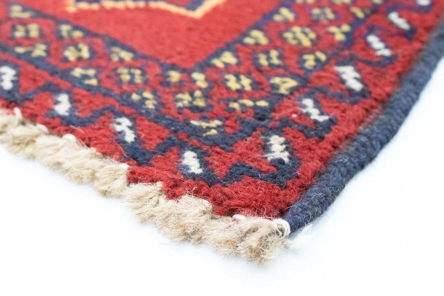 Tapis Belutsch - 124 x 77 cm - rouge