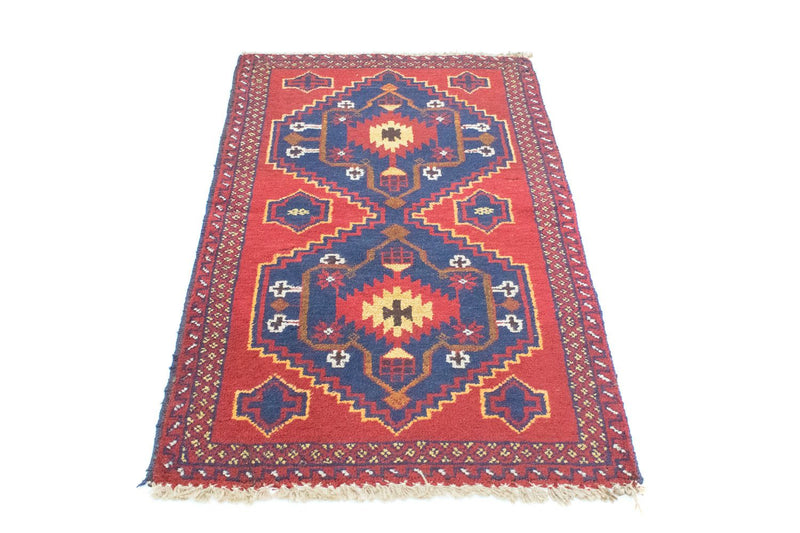 Tapis Belutsch - 124 x 77 cm - rouge