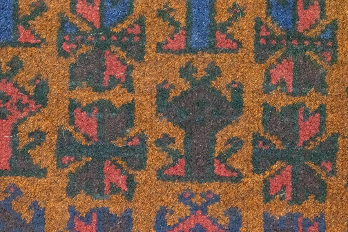 Tapis Belutsch - 140 x 76 cm - bleu