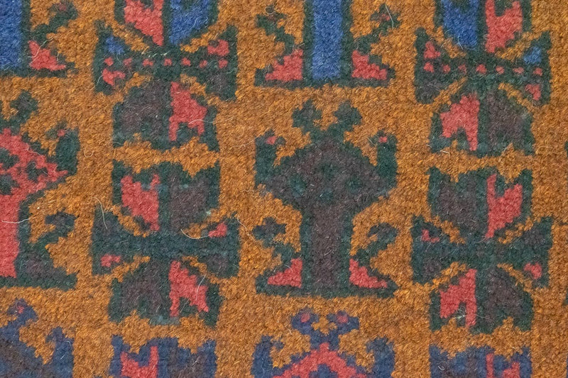 Tapis Belutsch - 140 x 76 cm - bleu
