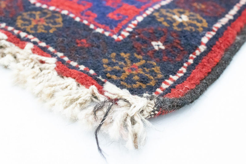Tapis Belutsch - 140 x 76 cm - bleu