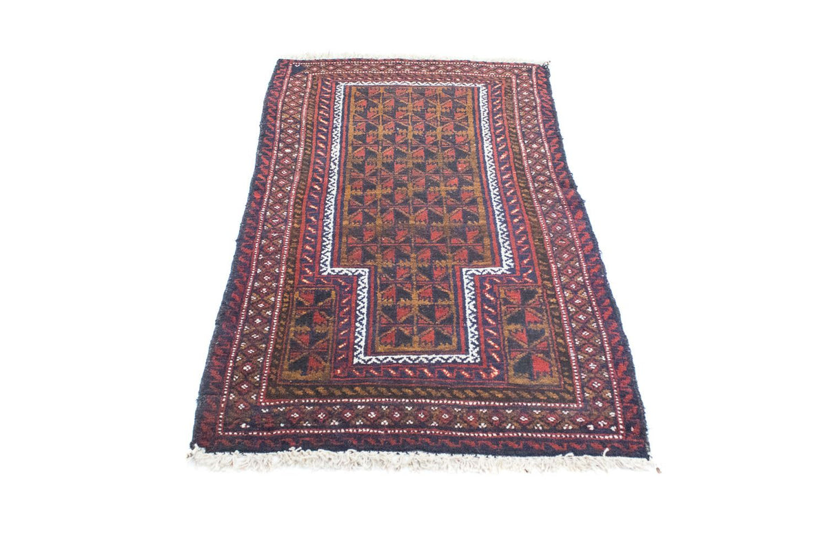 Tapis Belutsch - 136 x 83 cm - marron