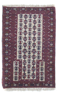 Tapis Belutsch - 136 x 81 cm - beige