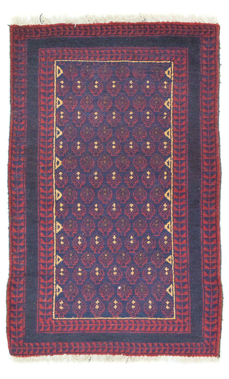 Tapis Belutsch - 131 x 81 cm - bleu