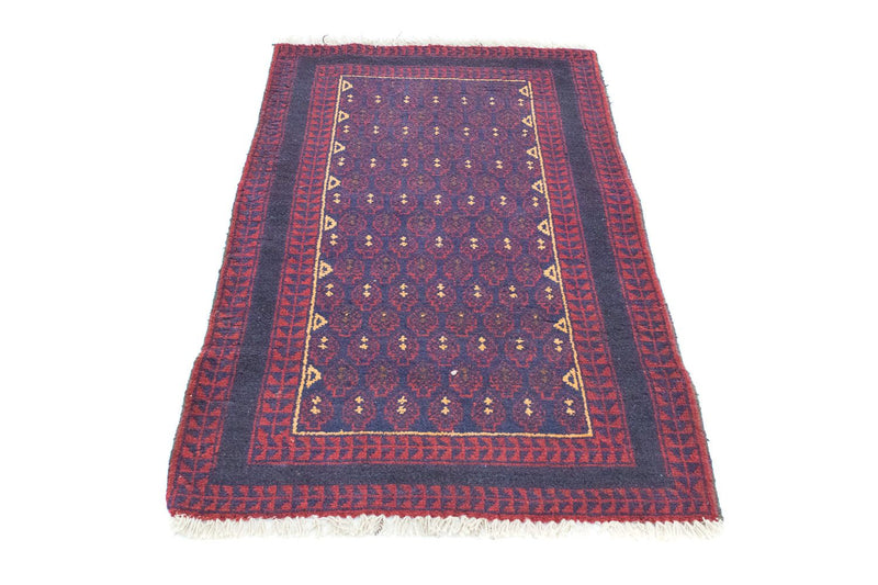 Tapis Belutsch - 131 x 81 cm - bleu