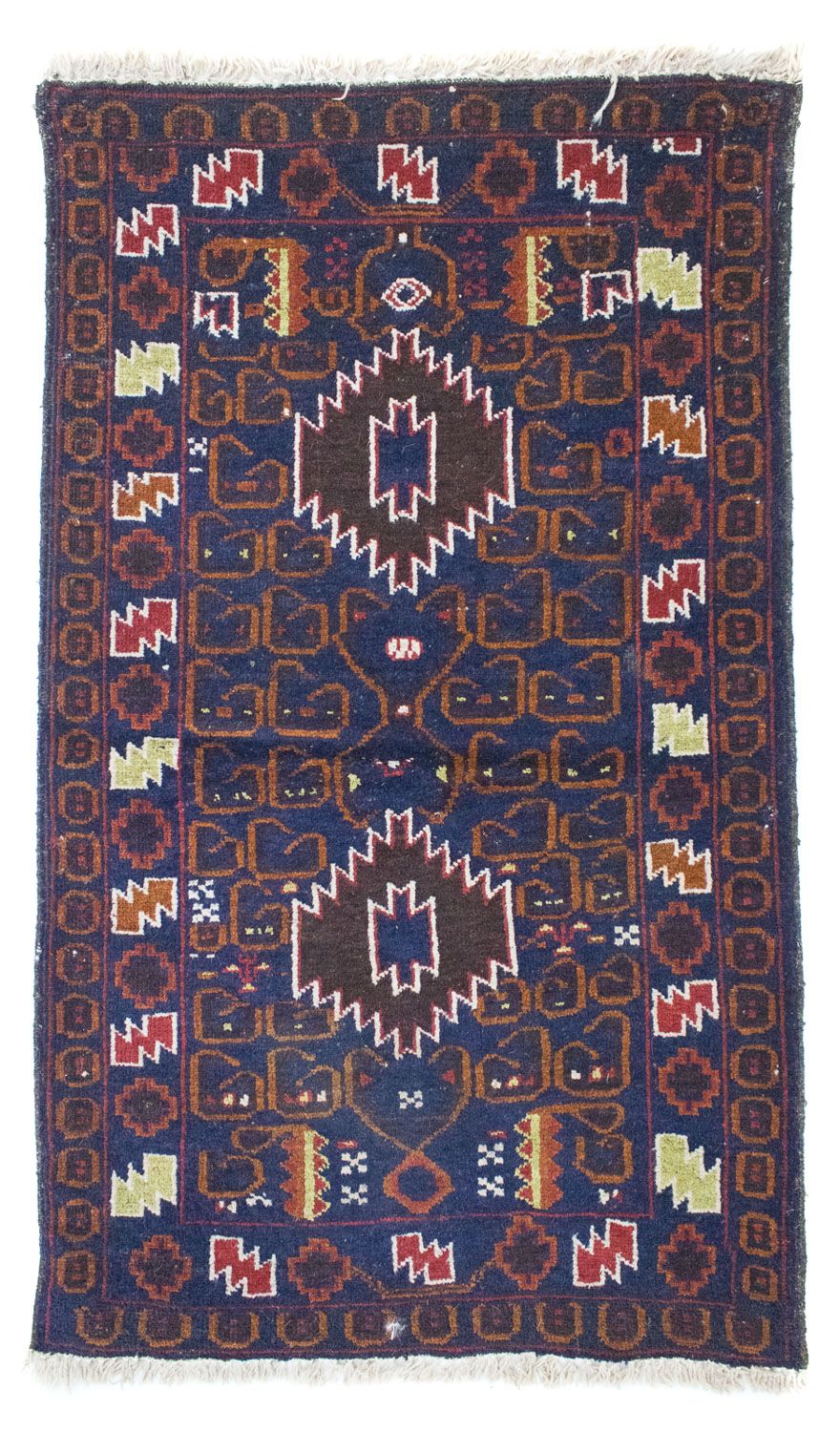 Tapis Belutsch - 136 x 76 cm - bleu