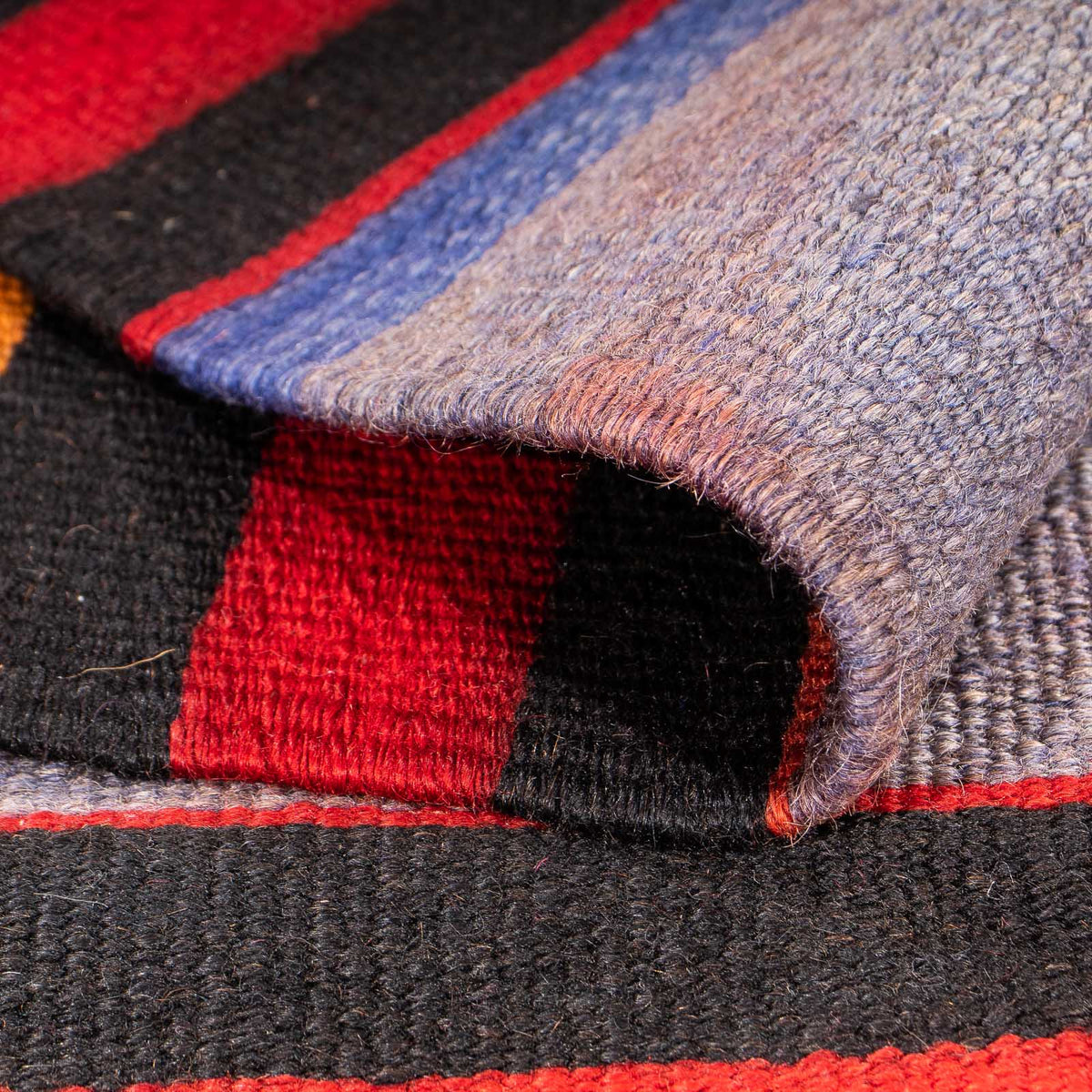 Tapis Kelim - Vieux - 160 x 100 cm - multicolore