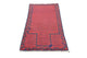 Tapis Belutsch - 129 x 75 cm - rouge