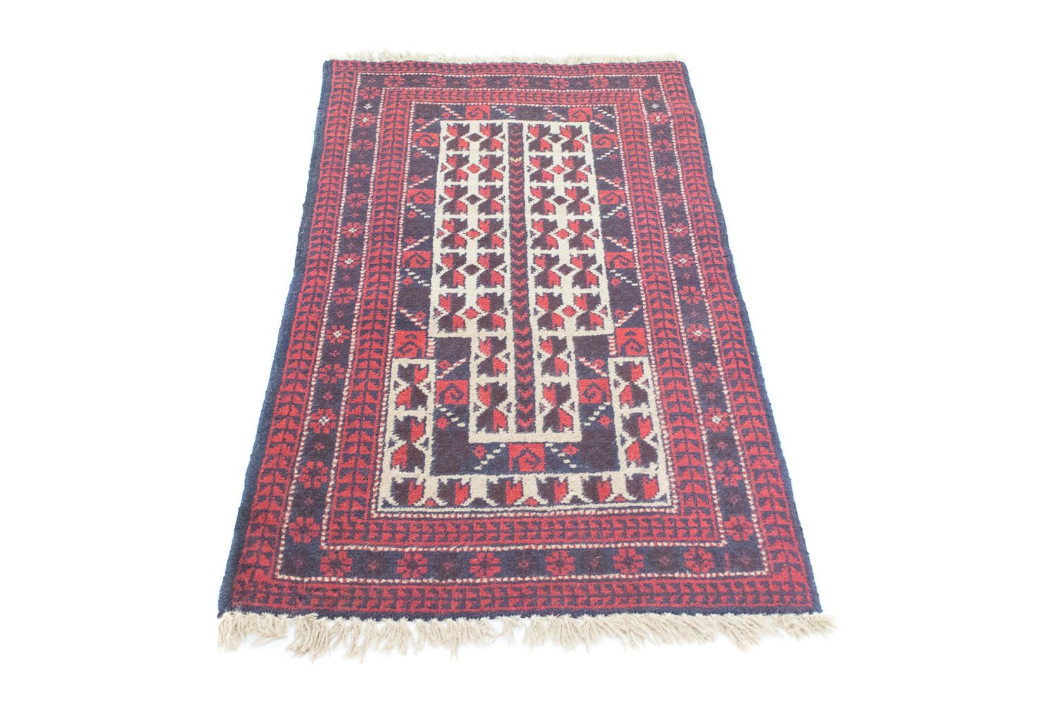 Tapis Belutsch - 118 x 70 cm - rouge