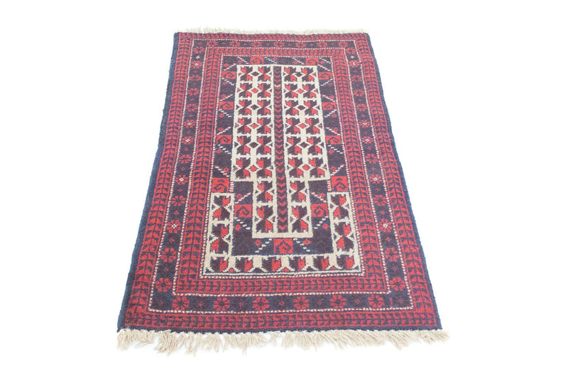 Tapis Belutsch - 118 x 70 cm - rouge