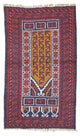 Tapis Belutsch 134x75cm - Tapis oriental