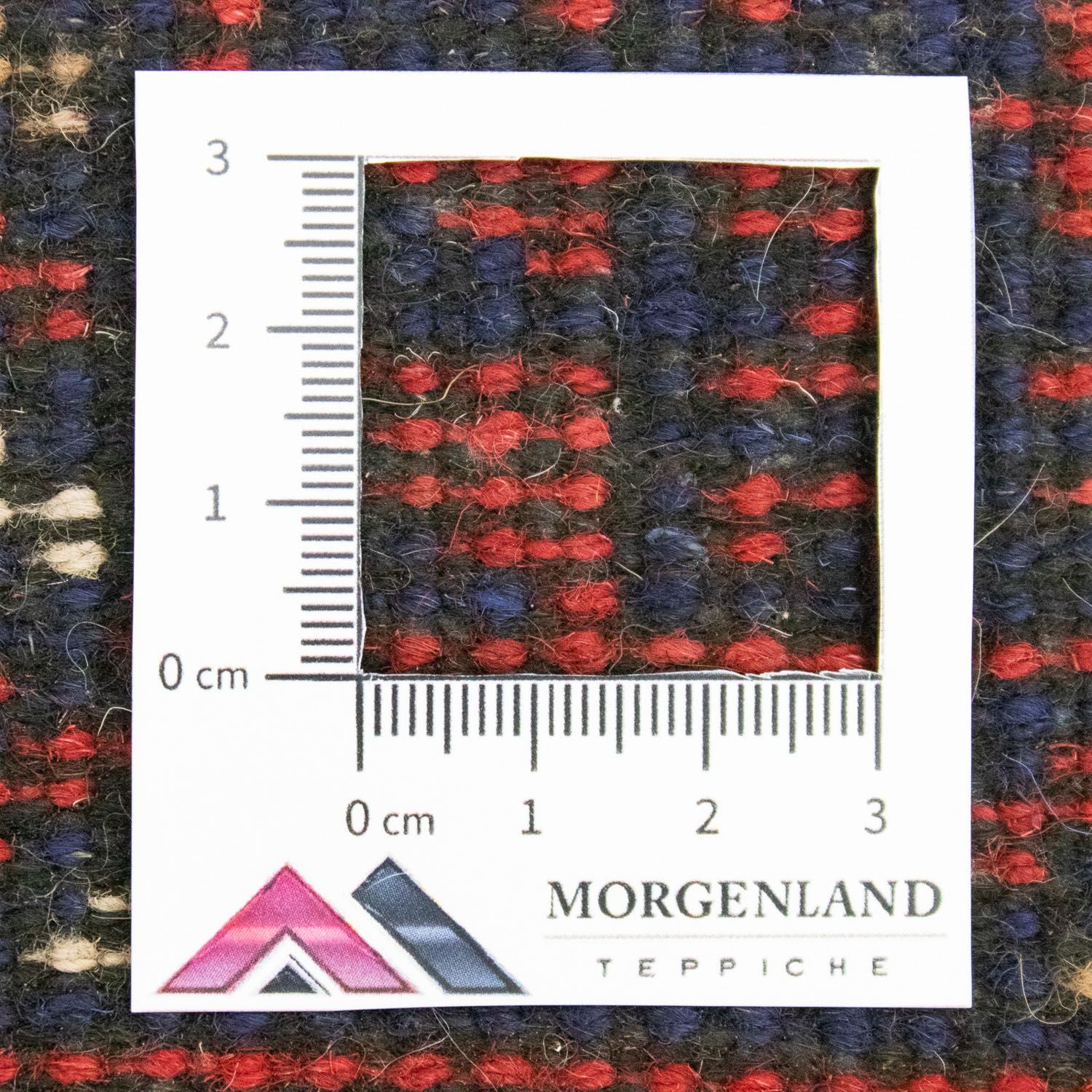 Tapis Belutsch - 117 x 74 cm - rouge